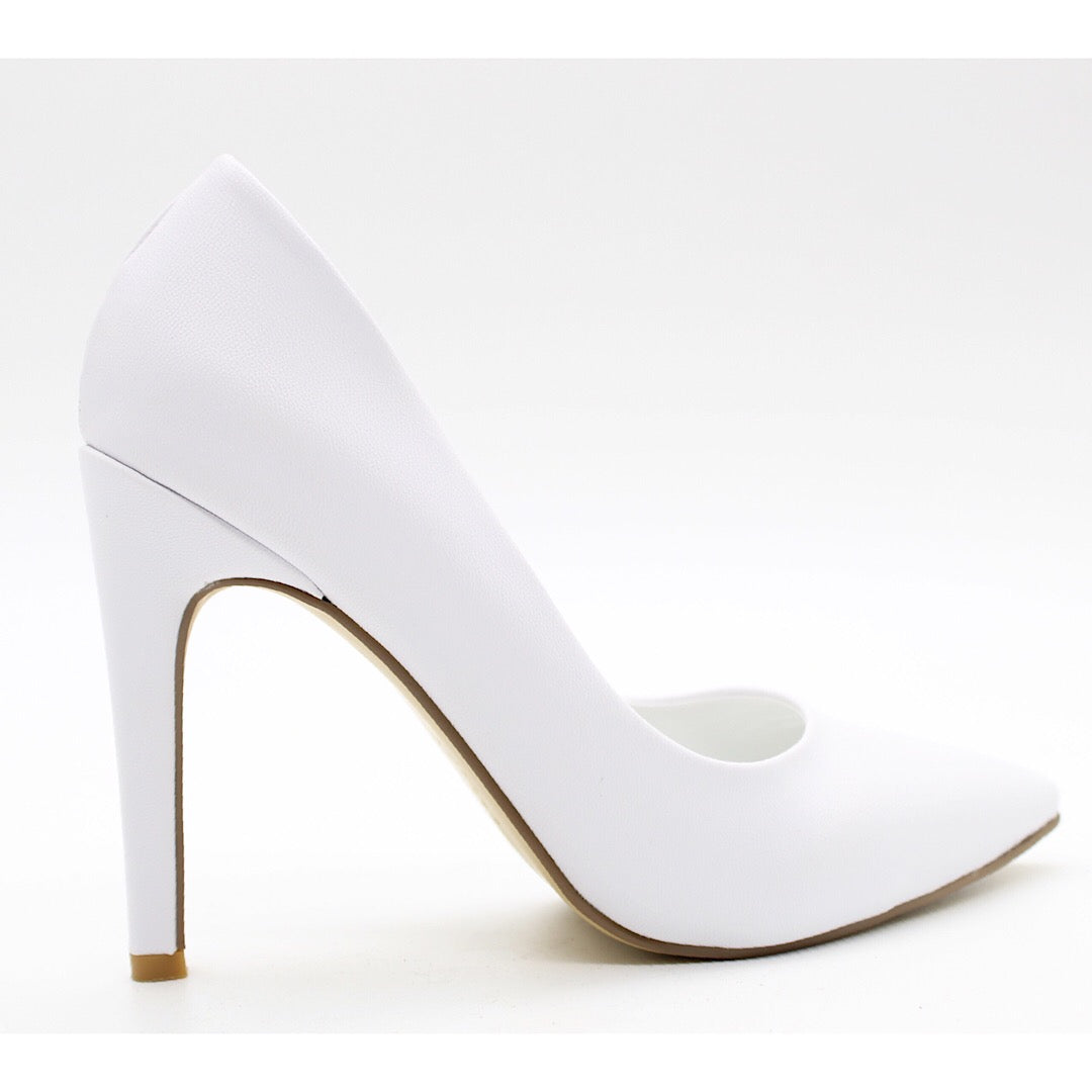 Guess cheap white heels