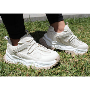 CHUNKY SNEAKERS BEIGE (MOD ITZEL)