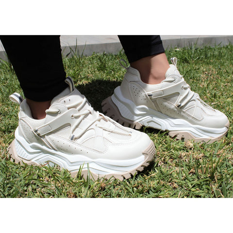 CHUNKY SNEAKERS BEIGE (MOD ITZEL)