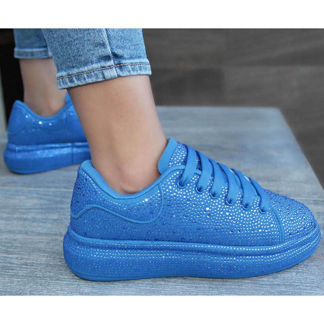 CHUNKY SNEAKERS AZUL CON PIEDRAS (MOD KINGDOM)