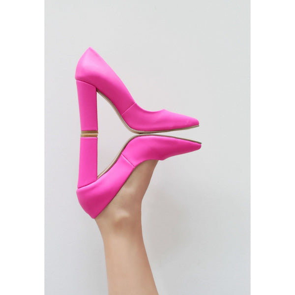 ZAPATILLA FIUSHA CON TACÓN GRUESO (MOD 4000)