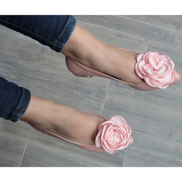 BALLERINA ROSA CON FLOR (MOD 01)