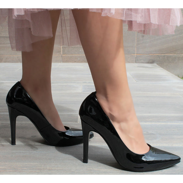 ZAPATILLA STILETTO NEGRO (MOD 4000)
