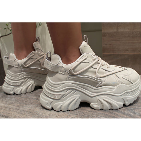 CHUNKY SNEAKERS BEIGE (MOD MELISSA)