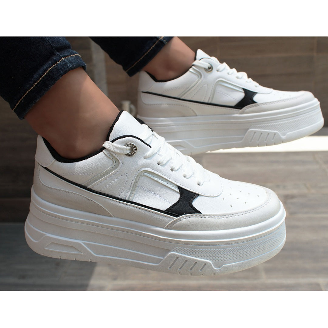 CHUNKY SNEAKERS BLANCO/NEGRO (MOD 208)