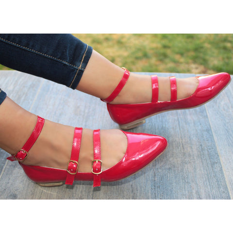BALLERINA ROJA CON PULSERAS (MOD SUSAN)
