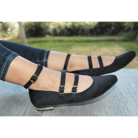 BALLERINA NEGRA CON PULSERAS (MOD SUSAN)