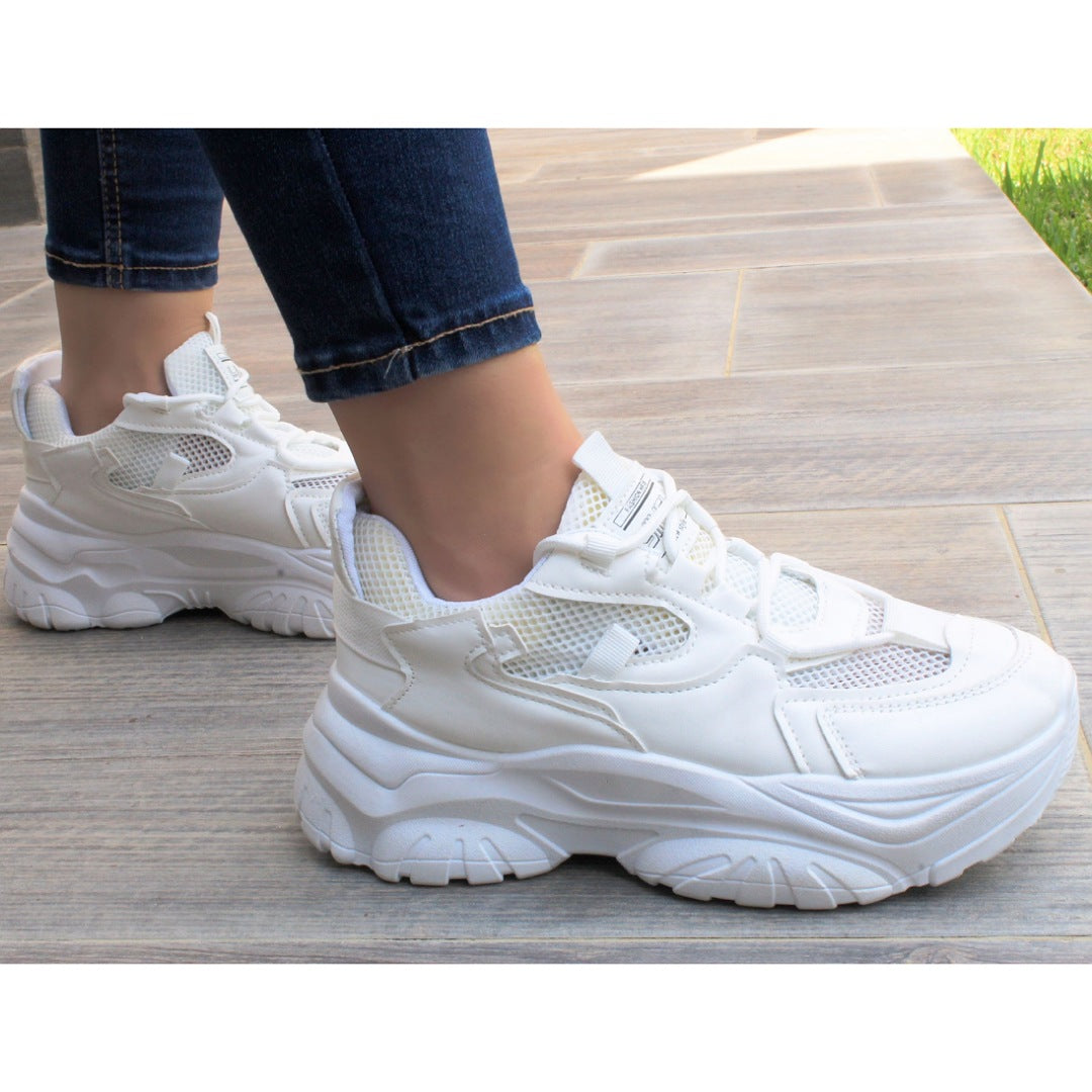 CHUNKY SNEAKERS BLANCO (MOD YINGLI)