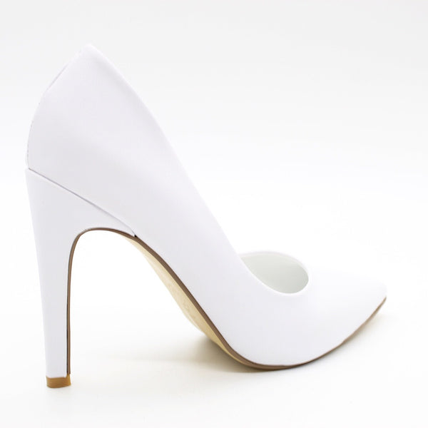 ZAPATILLA STILETTO BLANCO (MOD 4000)