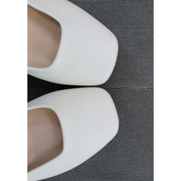ZAPATILLA CREMA DE TACÓN CAMPANA CON PULSERA (MOD 18410)