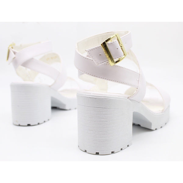 SANDALIA TRACK BLANCA (MOD 230)