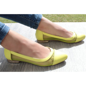 BALLERINA VERDE CON RED (MOD MAYA)
