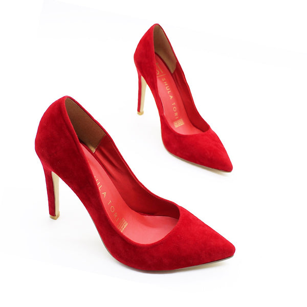 ZAPATILLA STILETTO ROJO (MOD 4000)