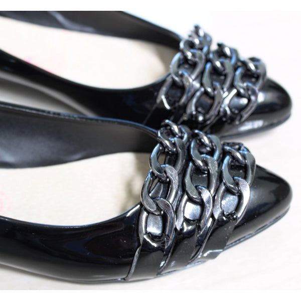 BALLERINA NEGRA CON CADENAS (MOD 01)