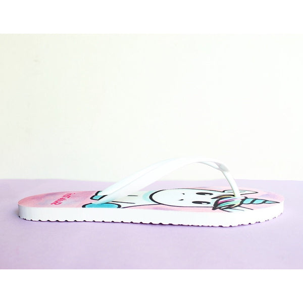 SANDALIA FLIP FLOP ESTAMPADO UNICORNIO (MOD MONA)