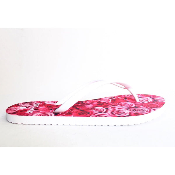 SANDALIA FLIP FLOP ESTAMPADO ROSAS (MOD MONA)