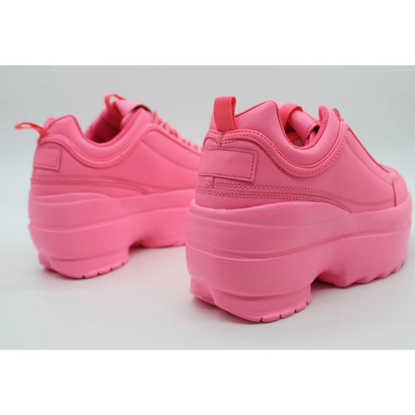 CHUNKY SNEAKERS ROSA NEÓN (MOD LILY)