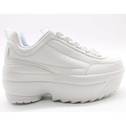 CHUNKY SNEAKERS BLANCOS (MOD LILY)