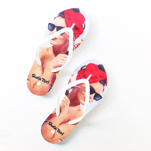 SANDALIA FLIP FLOP ESTAMPADO (MOD MONA)