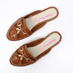 MULE CAMEL CON HERRRAJE Y MOTITAS (MOD ANDREA)