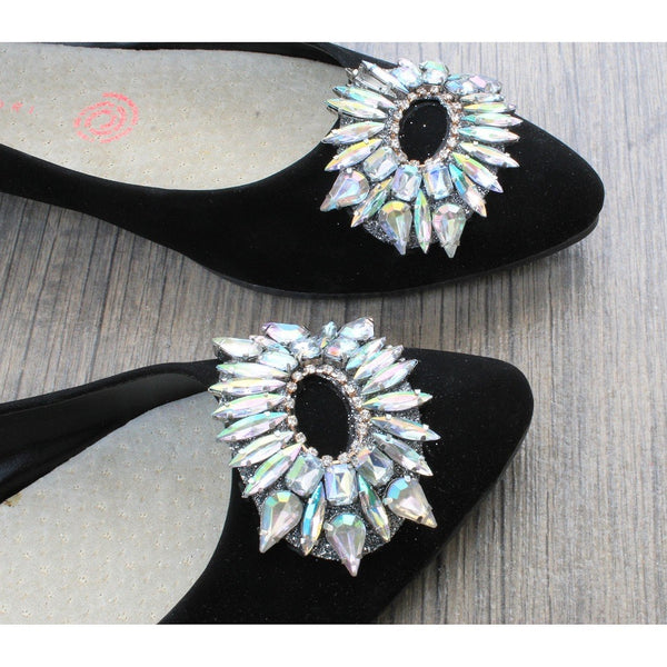 BALLERINA NEGRA CON HERRAJE (MOD 01)