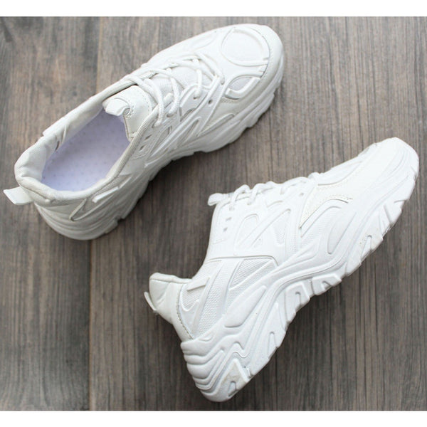 CHUNKY SNEAKERS BLANCOS (MOD AURA)