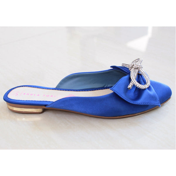 MULE AZUL REY CON MOÑO DE PIEDRAS (MOD LUZ )