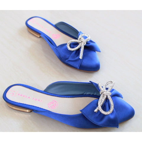 MULE AZUL REY CON MOÑO DE PIEDRAS (MOD LUZ )