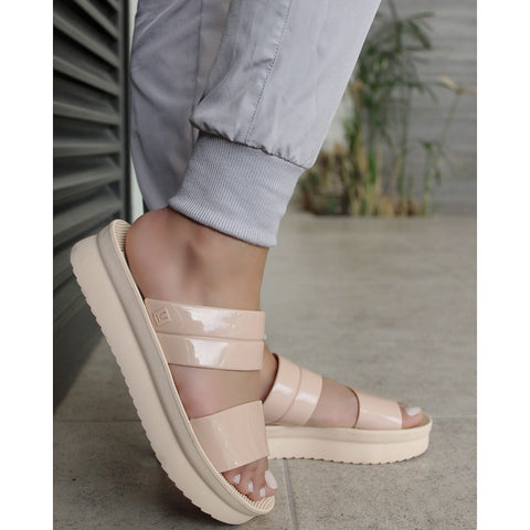 SANDALIA PLANA NUDE (MOD 168)