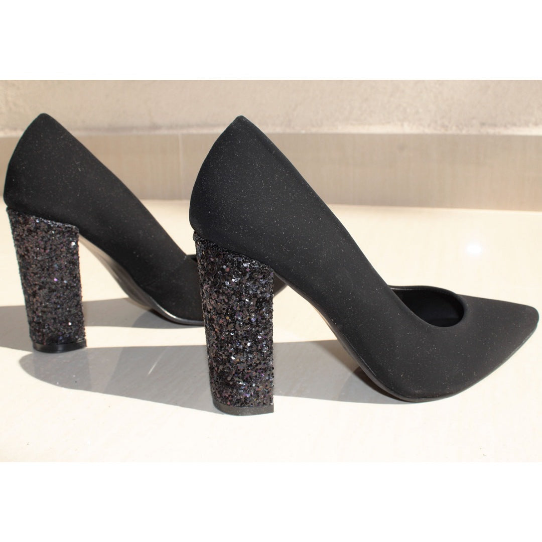 ZAPATILLA CON TACÓN BRILLANTE (MOD 4000)