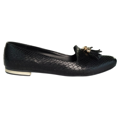 BALLERINA NEGRA CON MOTITAS (MOD 317)